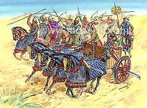 Zvezda - Persian Chariot and Cavalry